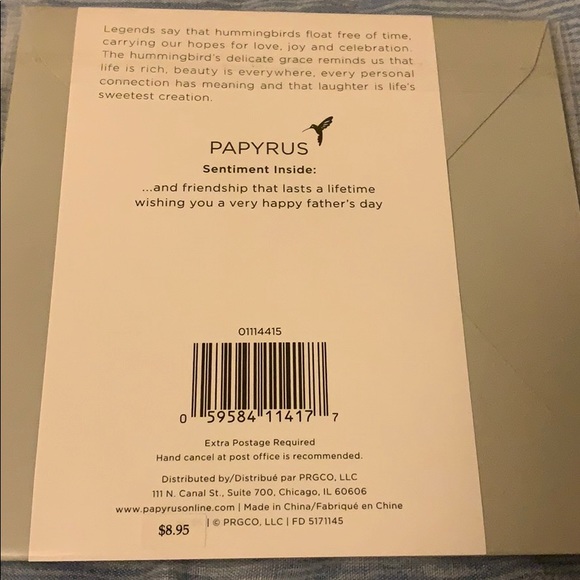 ⚡️5/$30⚡️Papyrus a father’s gifts, FD card - Picture 7 of 8